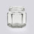 1.5 oz. Clear Glass Hexagonal Jar