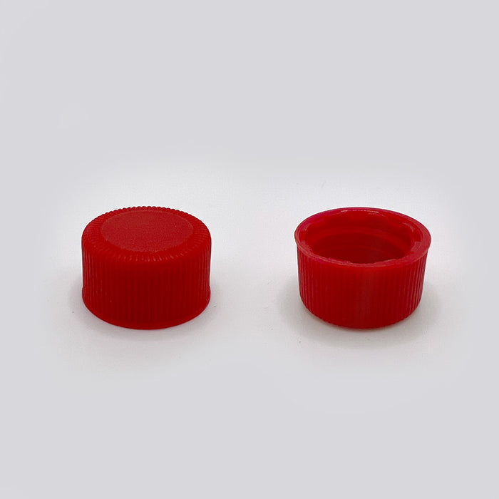 13-425 Red PP Continuous Thread Closure, Linerless