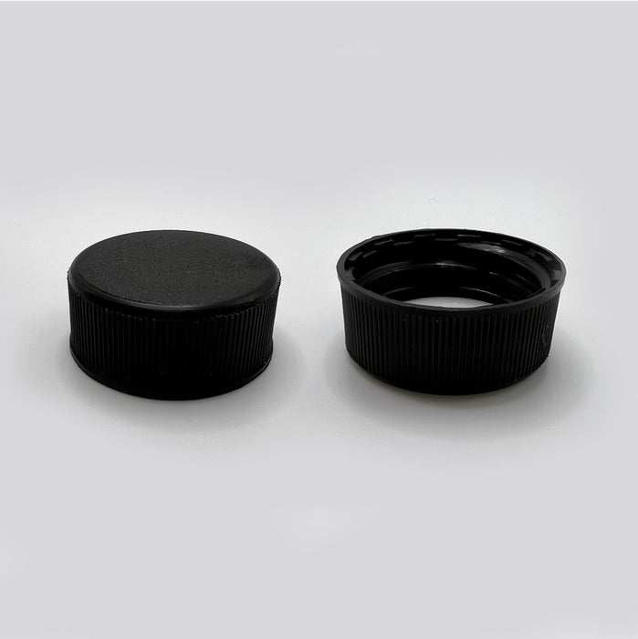 24-400 Black PP Continuous Thread Closure with Foam Liner