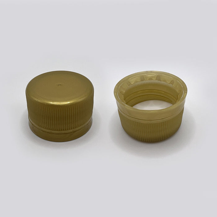 28-350 Gold PP Tamper Evident Closure with Foam Liner