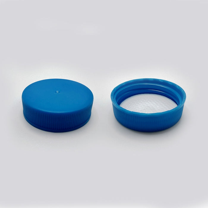 38-400 Blue PS Continuous Thread Closure with Vented Foam Liner for Bleach