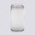 8 oz. Clear Glass Economy Jar