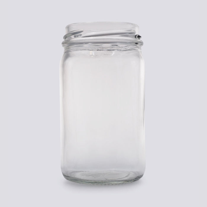 8 oz. Clear Glass Economy Jar