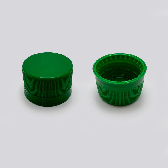 28mm PCO (1816) Green PP Tamper Evident Closure with EVA Liner